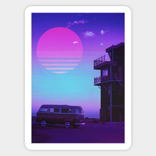 Sunset vibes Sticker